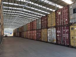 Safe loading of packed items into truck